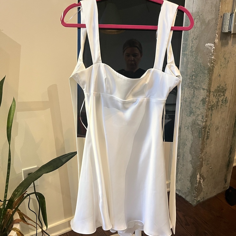 Zara White Mini Dress